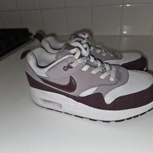 Kids' Nike Air Max Sneakers - White and Purple